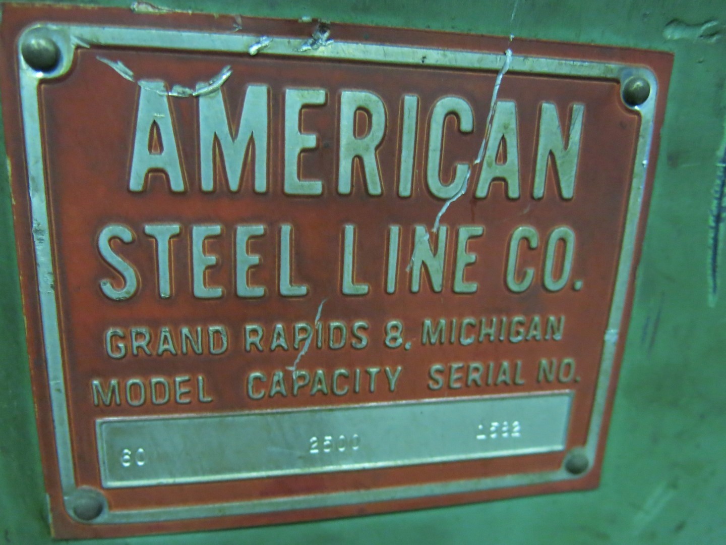 2500 lb. American #60, Motorized Uncoiler, with Keepers & Wrench - Image 2