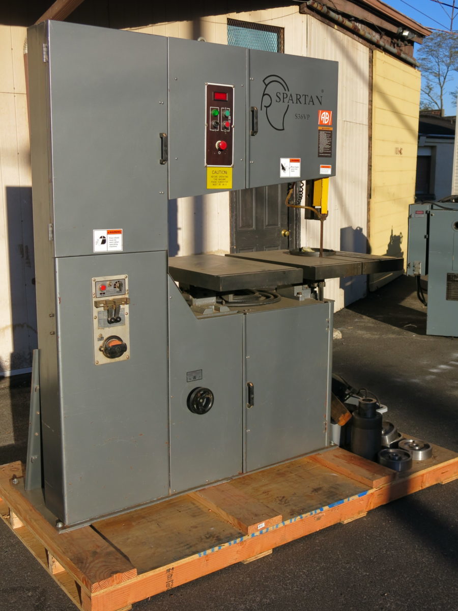 36" Marvel Spartan, Vertical Bandsdaw with Welder - Image 3