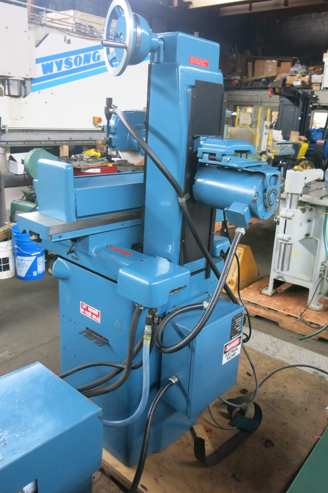 7" x 14" K.O. Lee #S714-H, hydraulic feed surface grinder, 6" x 12" electromagnetic chuck - Image 4
