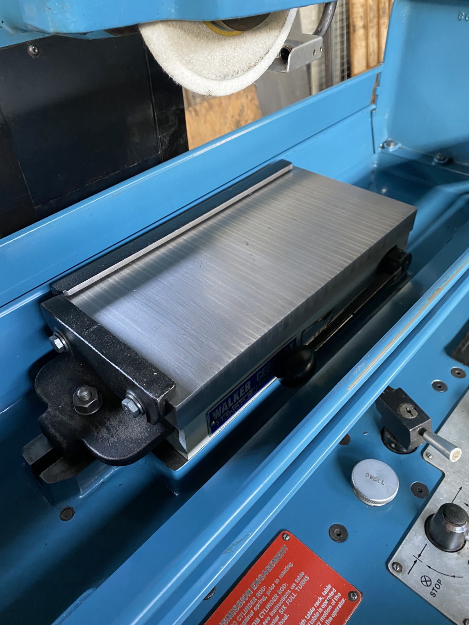 7" x 14" K.O. Lee #S714-H, hydraulic feed surface grinder, 6" x 12" electromagnetic chuck - Image 6