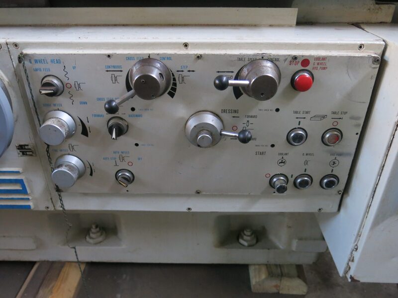 20" x 48" Okamoto #PSG-125, Column Type Surface Grinder, 15 HP - Image 6
