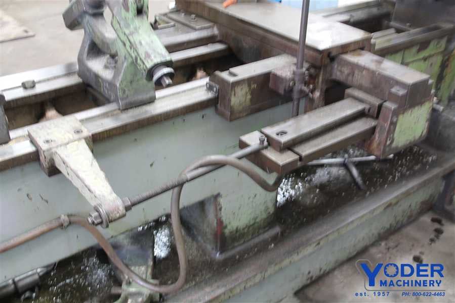 24" / 32" x 84" T A Shing #CROWN-WN-4/2000A, gap lathe, 3" hole, 24" swing, 13" swing over cross slide, 15" 4 - Image 4