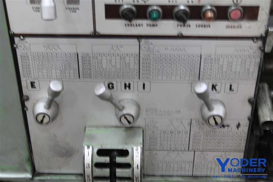 24" / 32" x 84" T A Shing #CROWN-WN-4/2000A, gap lathe, 3" hole, 24" swing, 13" swing over cross slide, 15" 4 - Image 7
