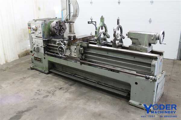 24" / 32" x 84" T A Shing #CROWN-WN-4/2000A, gap lathe, 3" hole, 24" swing, 13" swing over cross slide, 15" 4 - Image 9