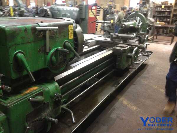 35" x 60" Sidney #LOT-300, engine lathes, 35" swing over ways, 20" swing over cross slide, 28" 4 jaw chuck - Image 6