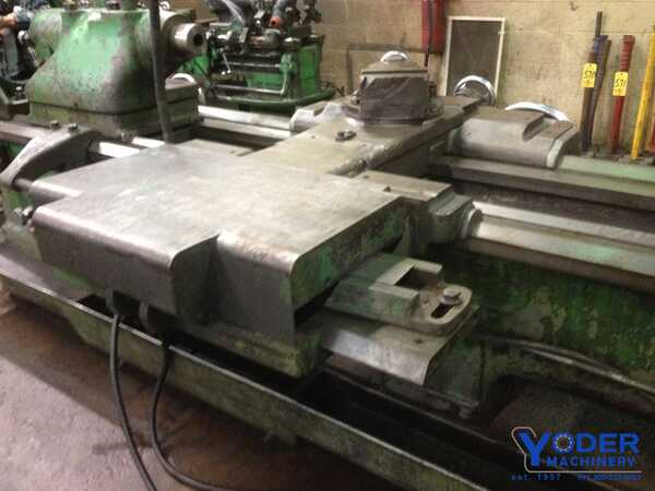 35" x 60" Sidney #LOT-300, engine lathes, 35" swing over ways, 20" swing over cross slide, 28" 4 jaw chuck - Image 8