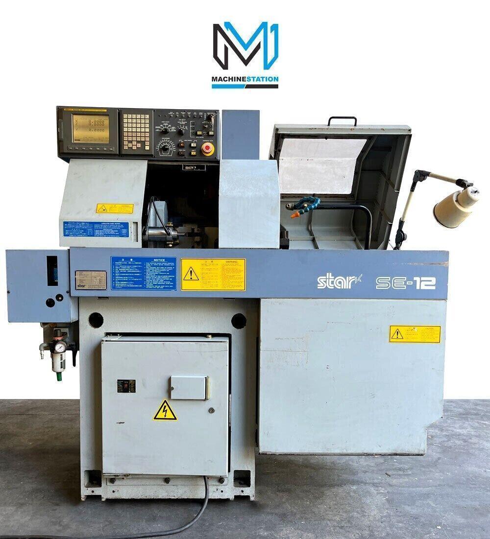 Star #SE-12, CNC swiss screw lathe, Fanuc 21i-TB, .472" diameter, 5.51" length, 2006 - Image 1