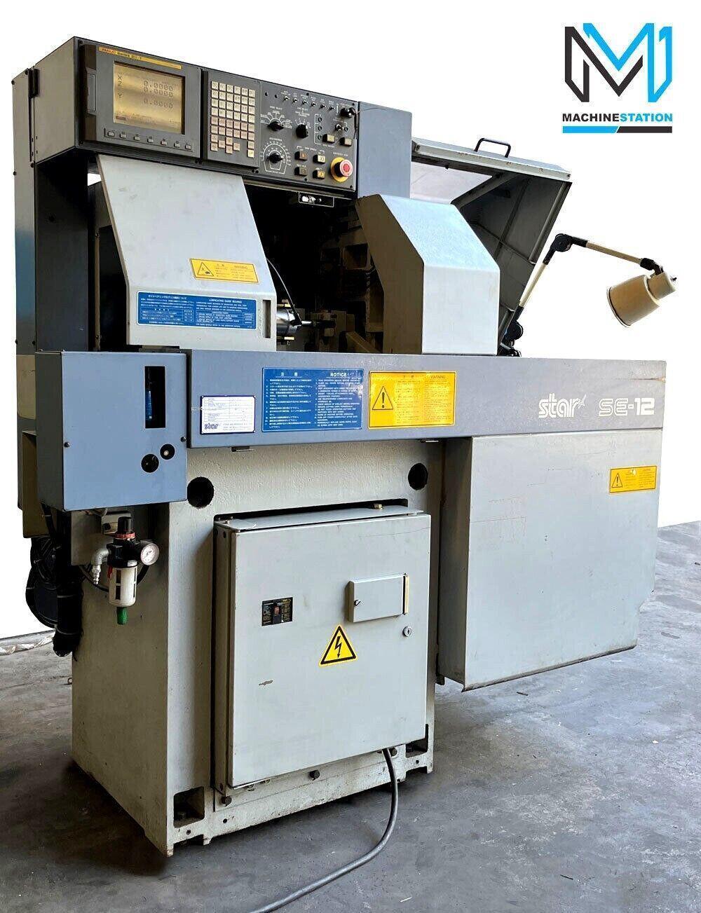 Star #SE-12, CNC swiss screw lathe, Fanuc 21i-TB, .472" diameter, 5.51" length, 2006 - Image 3