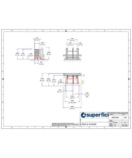 Superfici #Climber-Easy-150-C-2/2100, Moulding Spray Finishing Line, 150 FPM, 900+-20 mm working height, 10' - Image 5