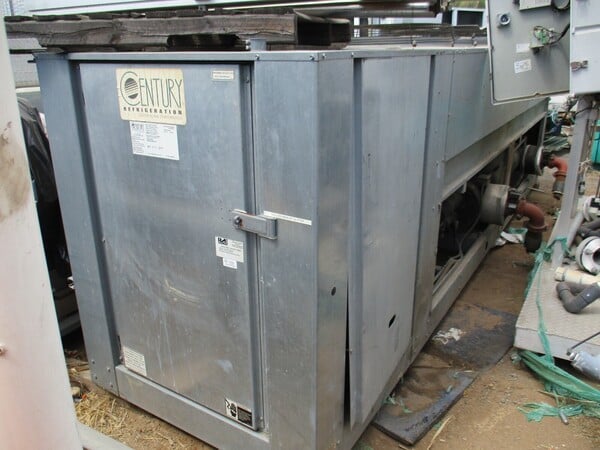 400 Ton, Century #CRWC-AC3CS40H2, chiller, air cooled, water cooled - Image 2