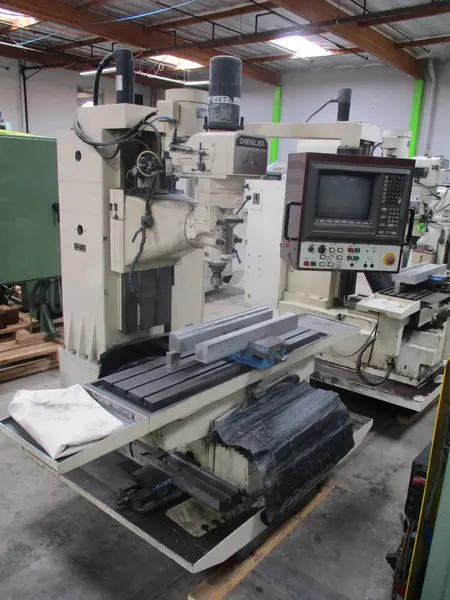 Chevalier Falcon #63R, heavy duty CNC knee mill with delta dynapath control - Image 2