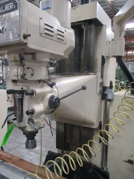 Chevalier Falcon #63R, heavy duty CNC knee mill with delta dynapath control - Image 9