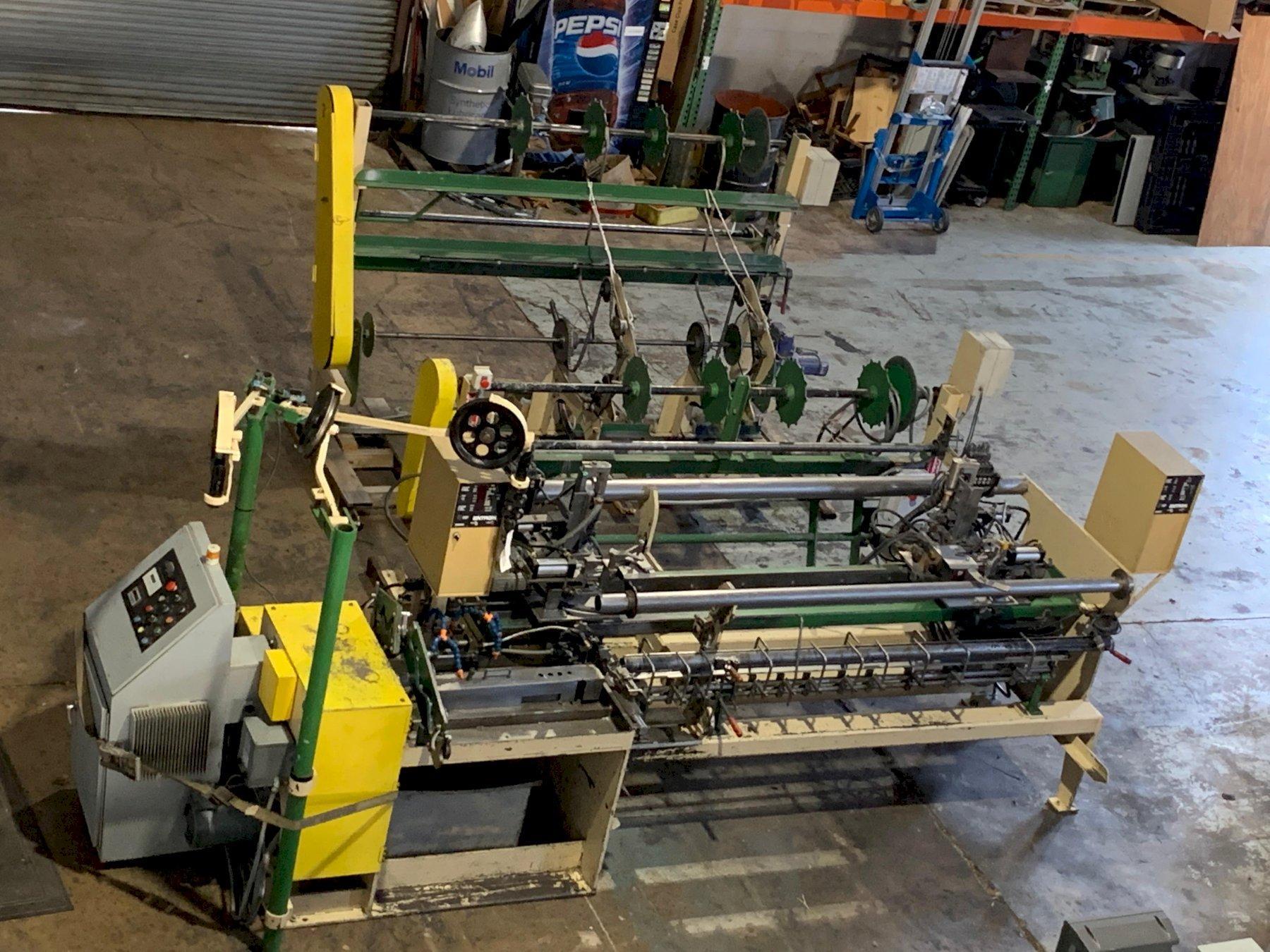 Bergandi #WWVR0511, chain link fence machine, 2", 2-1/4", 2-3/8" mesh, 6-14 gauge wire - Image 2