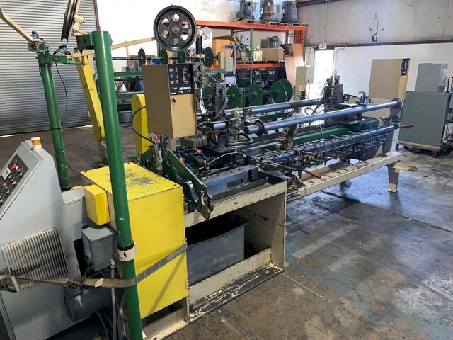 Bergandi #WWVR0511, chain link fence machine, 2", 2-1/4", 2-3/8" mesh, 6-14 gauge wire - Image 9
