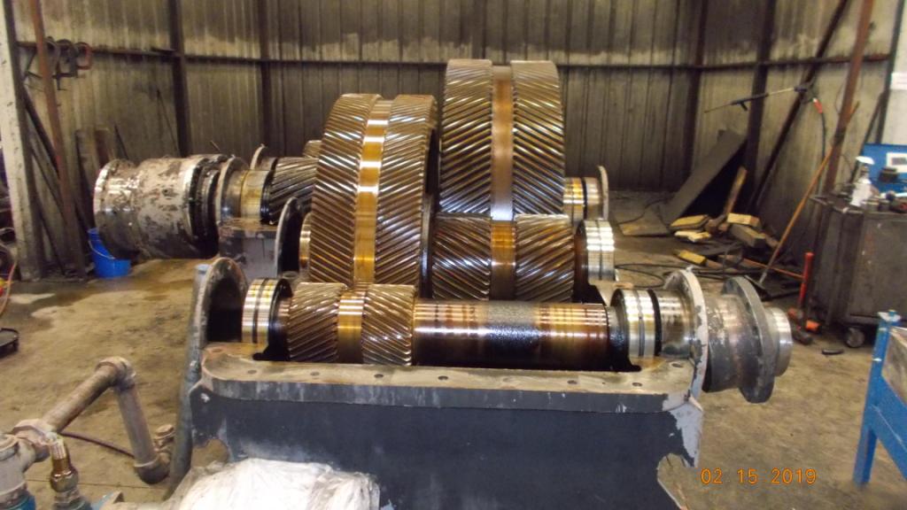 Lufkin #D890AH, double reduction horizontal parallel shaft mixer speed reducer, s/n 6762 - Image 10