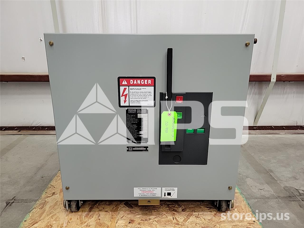 1200 Amps Square D Vad-5 Vr V5d3133yj00a 5 KV 250mv Amps 125 Volts DC Control, 28k Amps Sc - Image 1