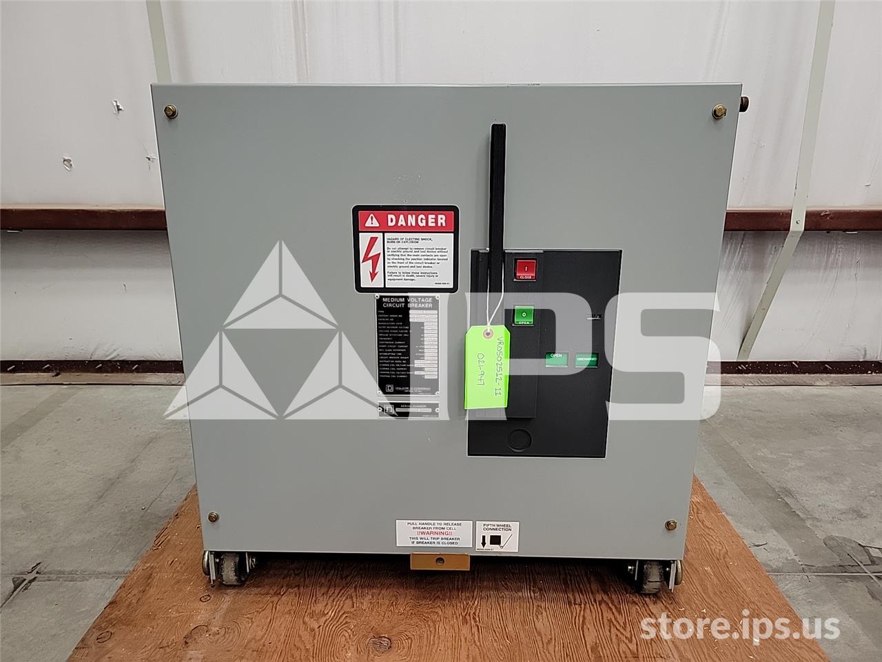 1200 Amps Square D Vad-5 Vr V5d3133yj00a 5 KV 250mv Amps 125 Volts DC Control, 29k Amps Sc - Image 1