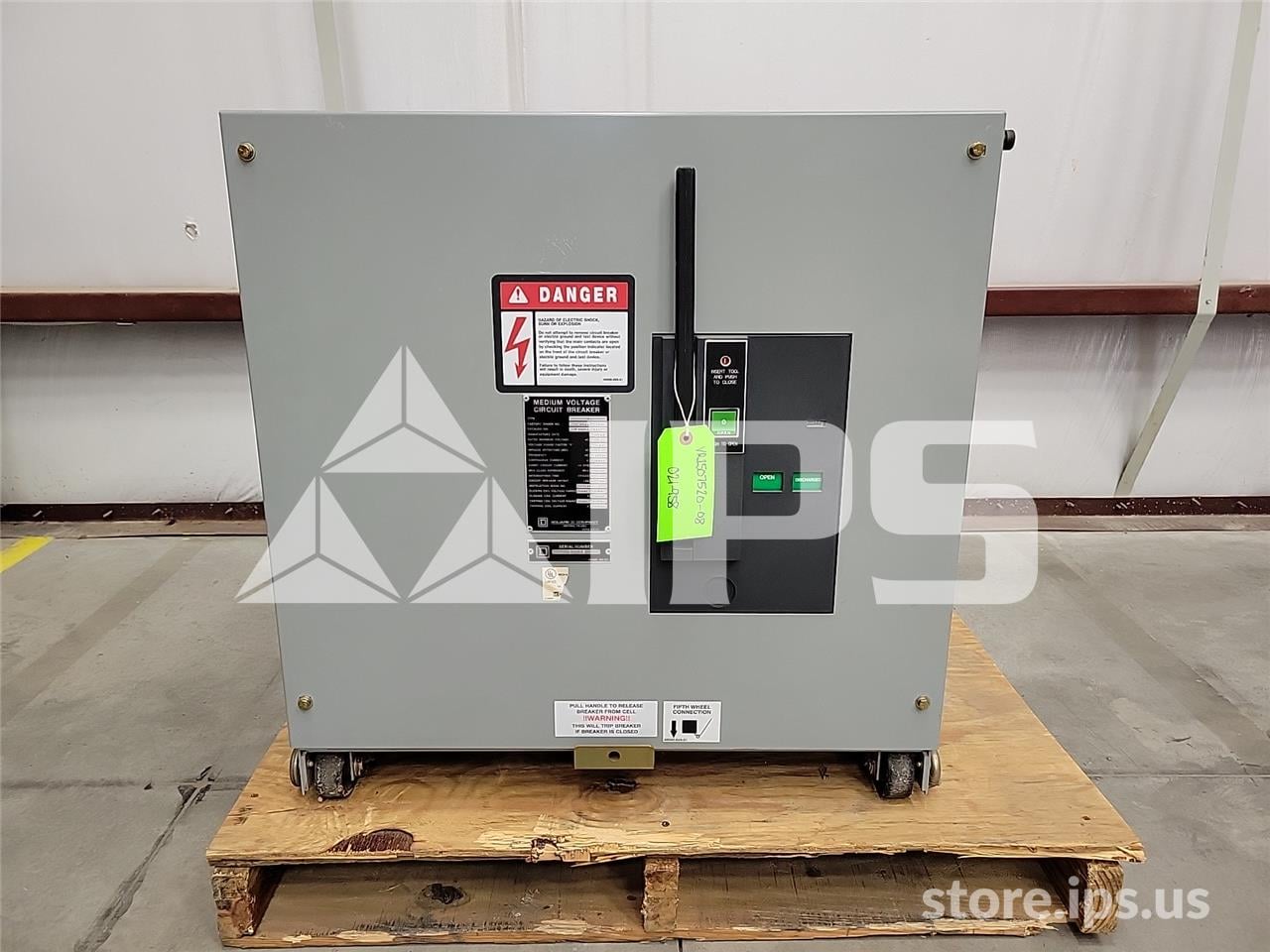 2000 Amps Square D Vad-5 Vr V5d7233yj00a 15 KV 750mv Amps 125 Volts DC Control, 29k Amps Sc - Image 1