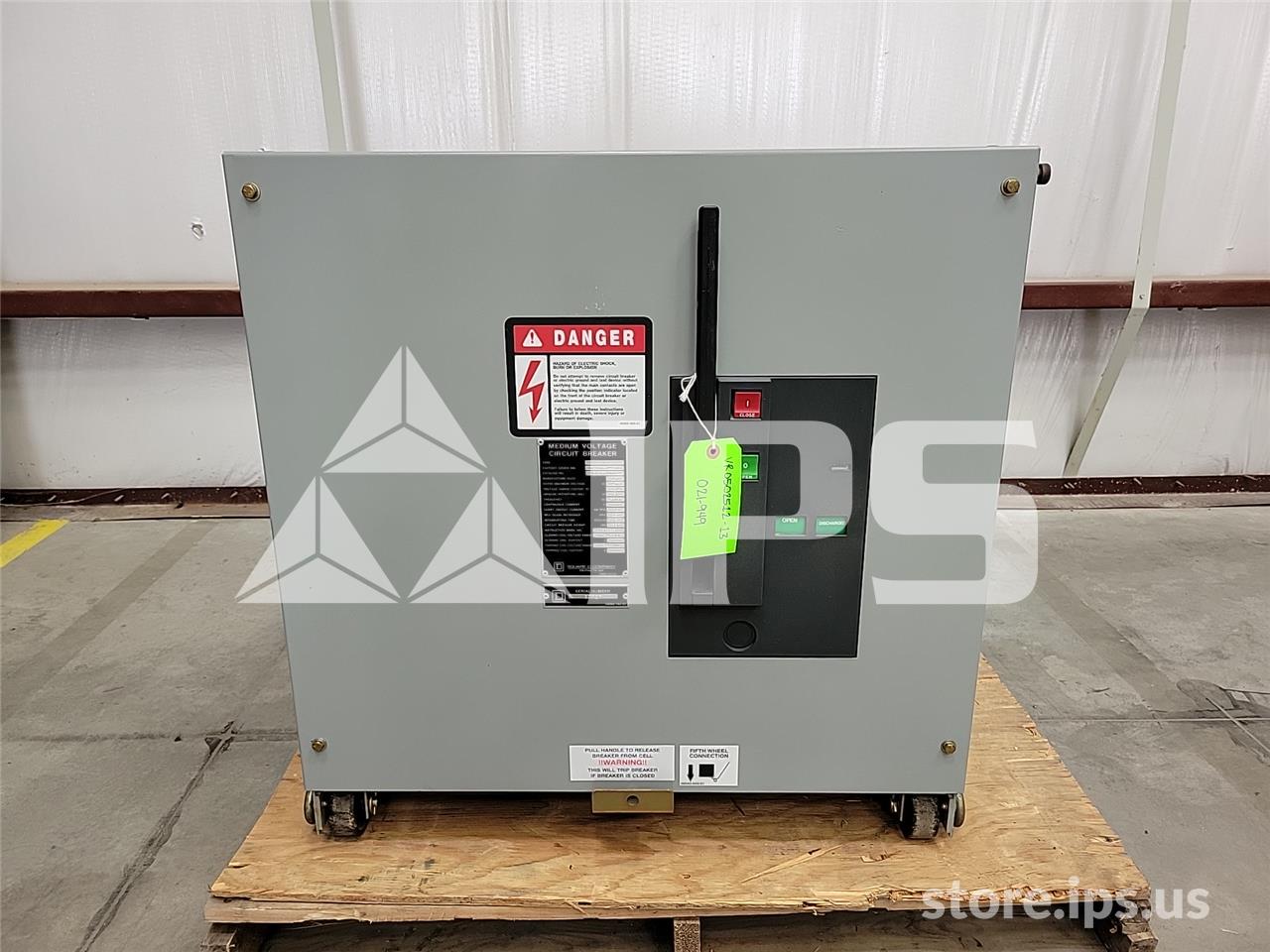 1200 Amps Square D Vad-5 Vr V5d3133yj00a 5 KV 250mv Amps 125 Volts DC Control, 29k Amps Sc - Image 1