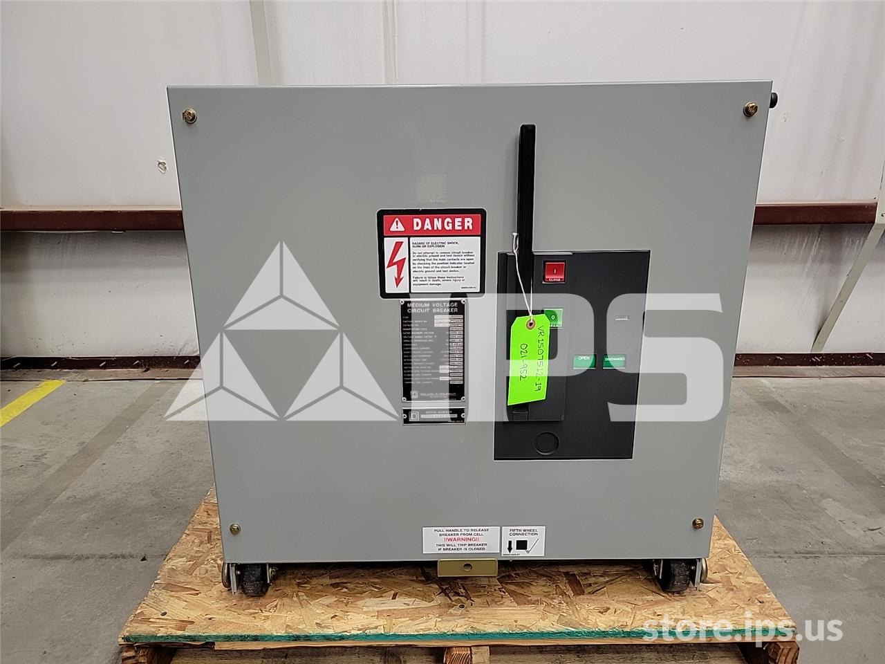 1200 Amps Square D Vad-5 Vr V5d7133yj00a 15 KV 750mv Amps 125 Volts DC Control, 29k Amps Sc - Image 1