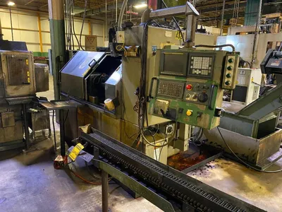 Drake, CNC ID thread grinder, late model Fanuc 0iTB, pendant Control, mist collection, excellent condition - Image 1