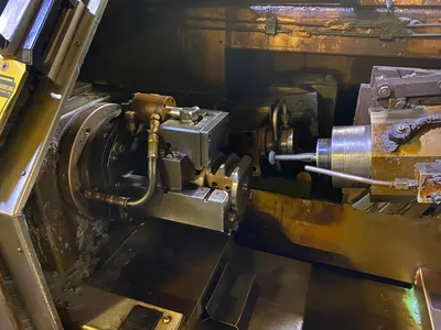 Drake, CNC ID thread grinder, late model Fanuc 0iTB, pendant Control, mist collection, excellent condition - Image 3
