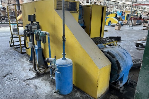 620 Ton, Herlan #P10, impact extrusion press, air actuated clutch, bowl feeder, ejector - Image 4