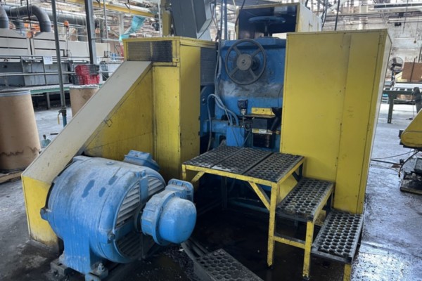 620 Ton, Herlan #P10, impact extrusion press, air actuated clutch, bowl feeder, ejector - Image 5