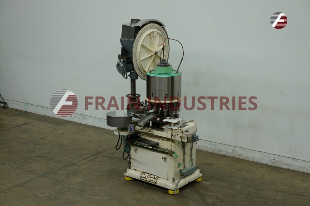 Consolidated / Pneumatic Scale #D8P, 8 head rotary chuck capper, no container/no capacity, mounted on heavy - Image 1