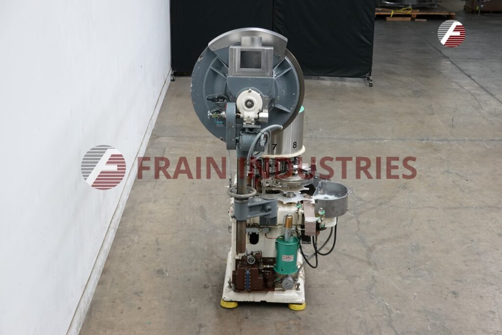 Consolidated / Pneumatic Scale #D8P, 8 head rotary chuck capper, no container/no capacity, mounted on heavy - Image 4