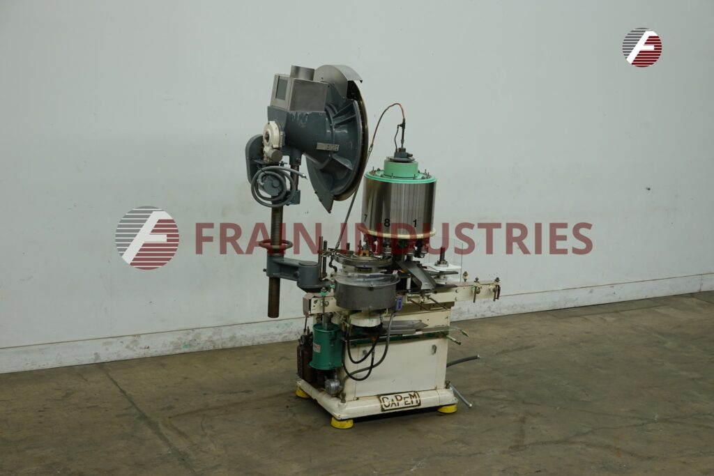 Consolidated / Pneumatic Scale #D8P, 8 head rotary chuck capper, no container/no capacity, mounted on heavy - Image 5