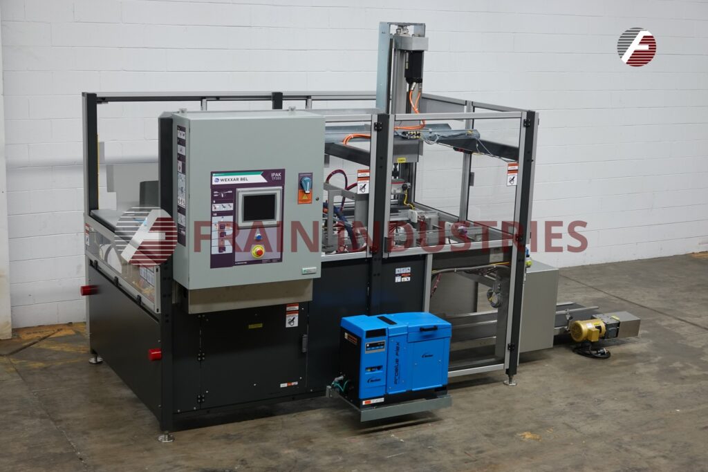 Wexxar #TF385, Servo driven tray former, 4 suction cup vacuum reciprocating pick & place, mounted on heavy - Image 5