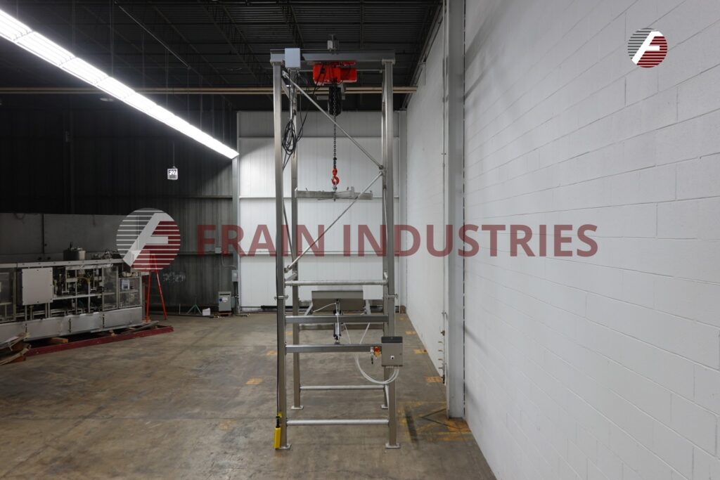 Bulk Bag / Super Sack Unloading System, AMS #SH-100, 4000 lb. capacity, heavy duty box tube structural - Image 3