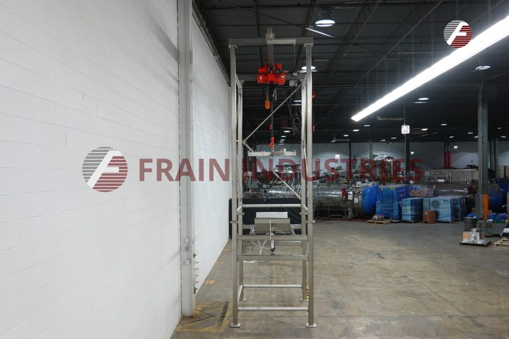 Bulk Bag / Super Sack Unloading System, AMS #SH-100, 4000 lb. capacity, heavy duty box tube structural - Image 4