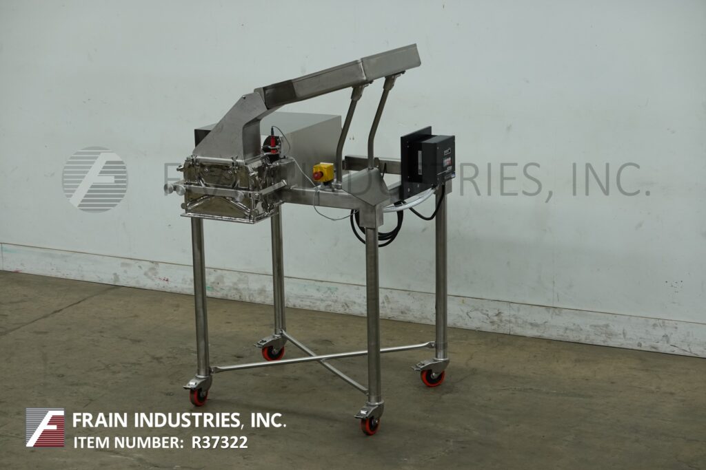 Fitzpatrick #D6A, 316 Stainless Steel comminutor mill, 16 fixed knife / impact blades, 5 HP, mounted on 4 leg - Image 5