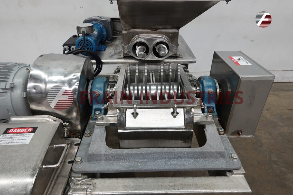 Fitzpatrick #FASO12, Stainless Steel hammermill, with 14" x 14" x 42" hopper, 24 fixed stepped impact blades - Image 2