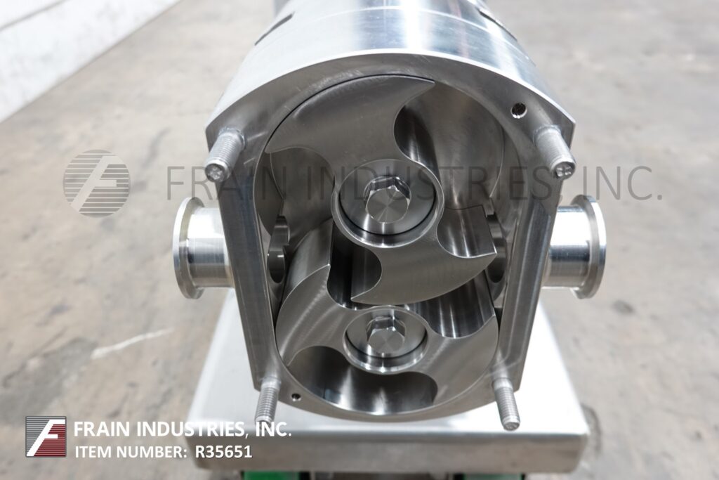 5-50 GPM @ 500 psi, Unibloc / May River Capital #PD400, positive displacement pump with 316 Stainless Steel - Image 2
