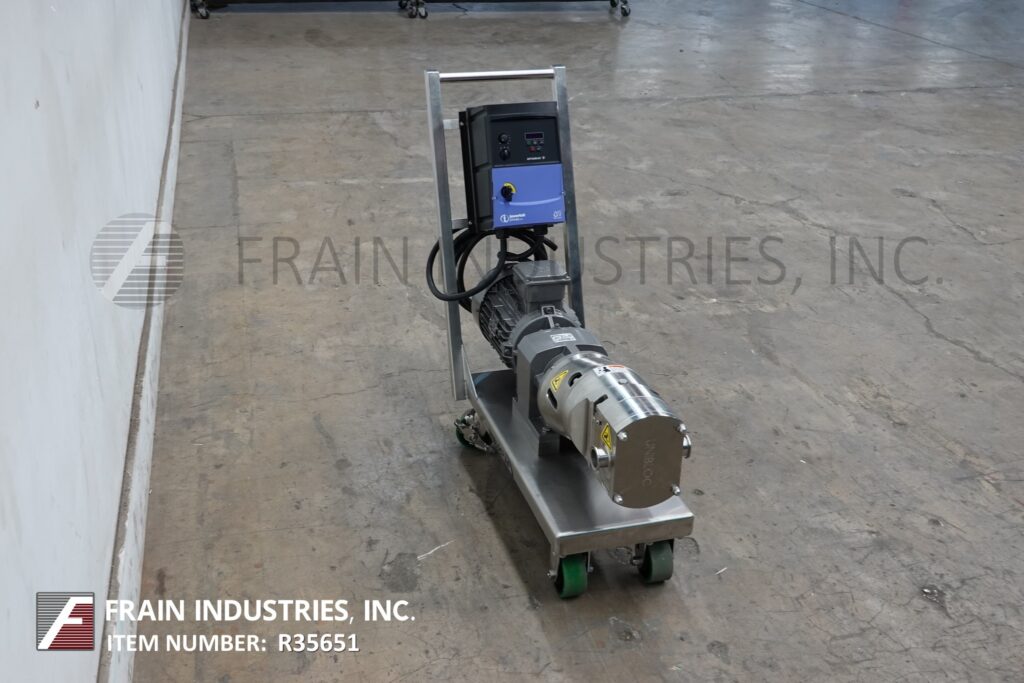 5-50 GPM @ 500 psi, Unibloc / May River Capital #PD400, positive displacement pump with 316 Stainless Steel - Image 3