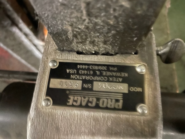 120 Ton, Verson #B58-120-PB, mechanical, 10' overall, 3" stroke, 5" adj, 30 SPM, back gauge, #2717 - Image 8