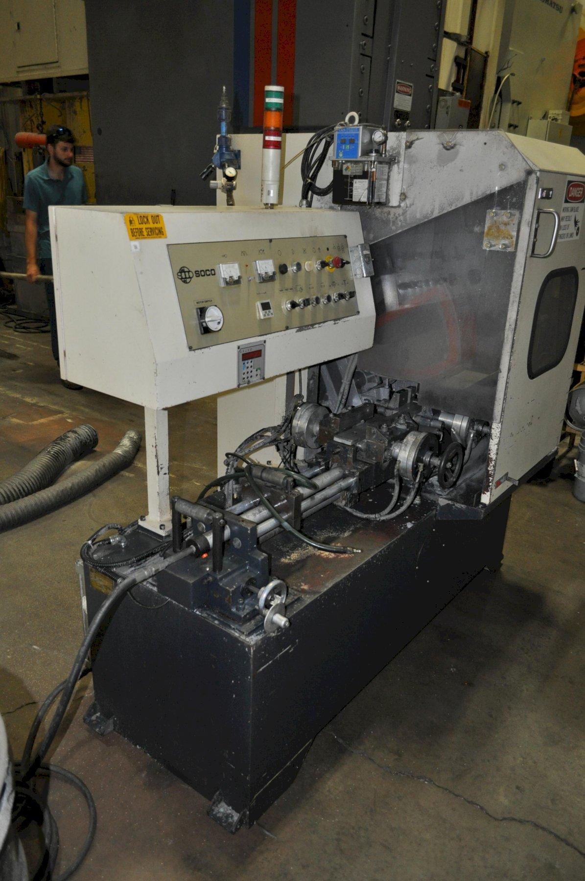 4" Soco #MC-360NFA-DR, non-ferrous cold saw, 14" diameter blade, coolant, 2004 - Image 2