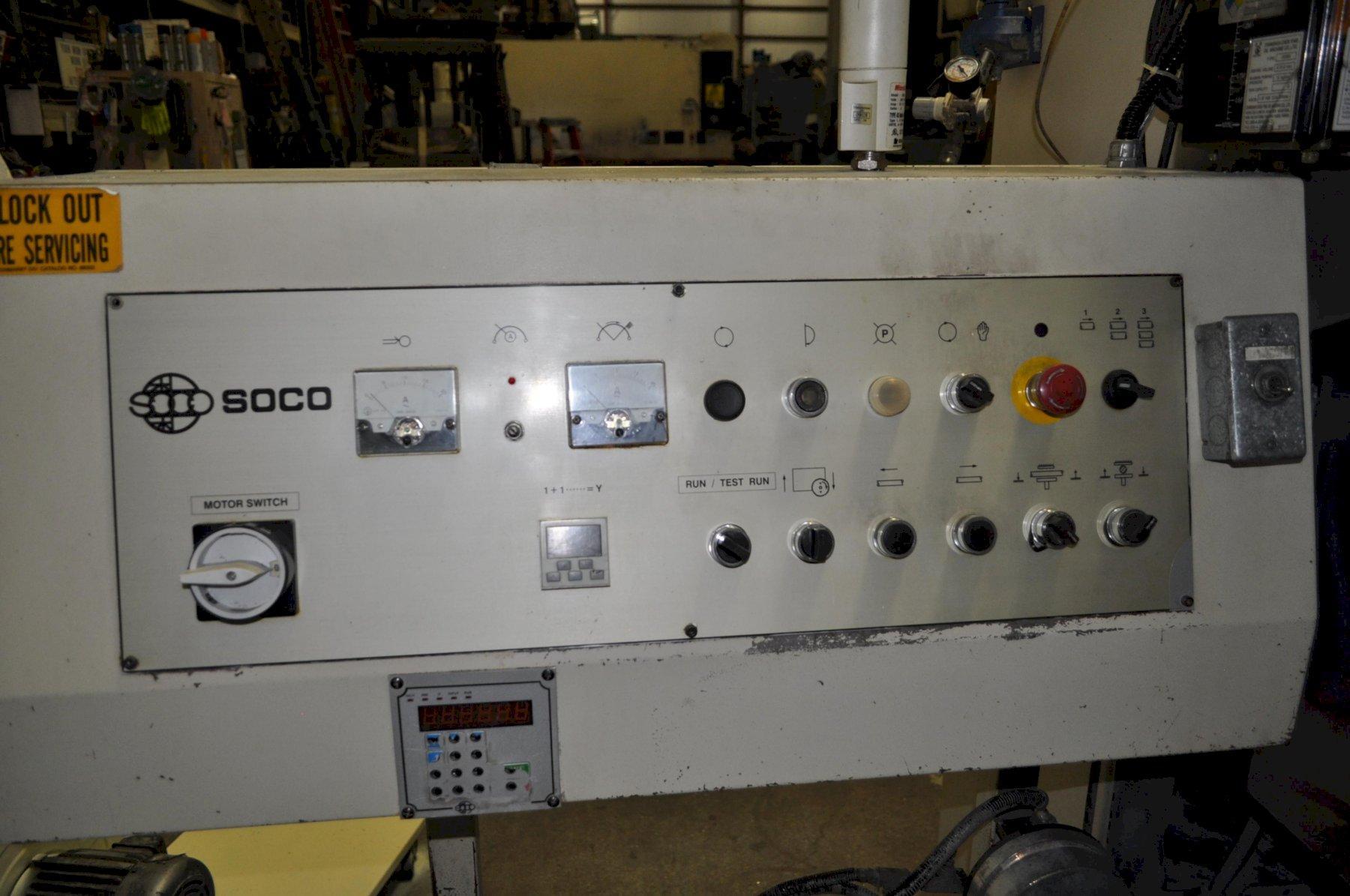4" Soco #MC-360NFA-DR, non-ferrous cold saw, 14" diameter blade, coolant, 2004 - Image 10