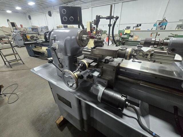 11" x 18" Hardinge #TFB-H, super precision toolroom lathe, 5C collet closer, 1.25"hole,tooling - Image 2