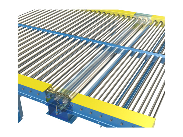 48" wide x 12' long, Lewco #NS-CDLR25-48-4.5-144, chain driven powered roller conveyor, 230/460 volts, 30 - Image 3