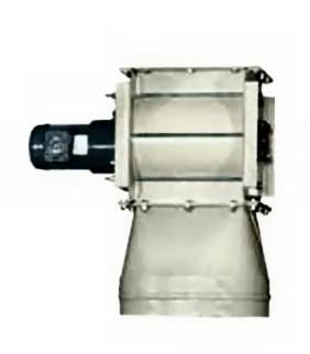 16" Extrema #RC-04, rotary air lock, 1/2 HP motor, 33 RPM TEFC direct drive motor, 16" inlet diameter, 16" - Image 1