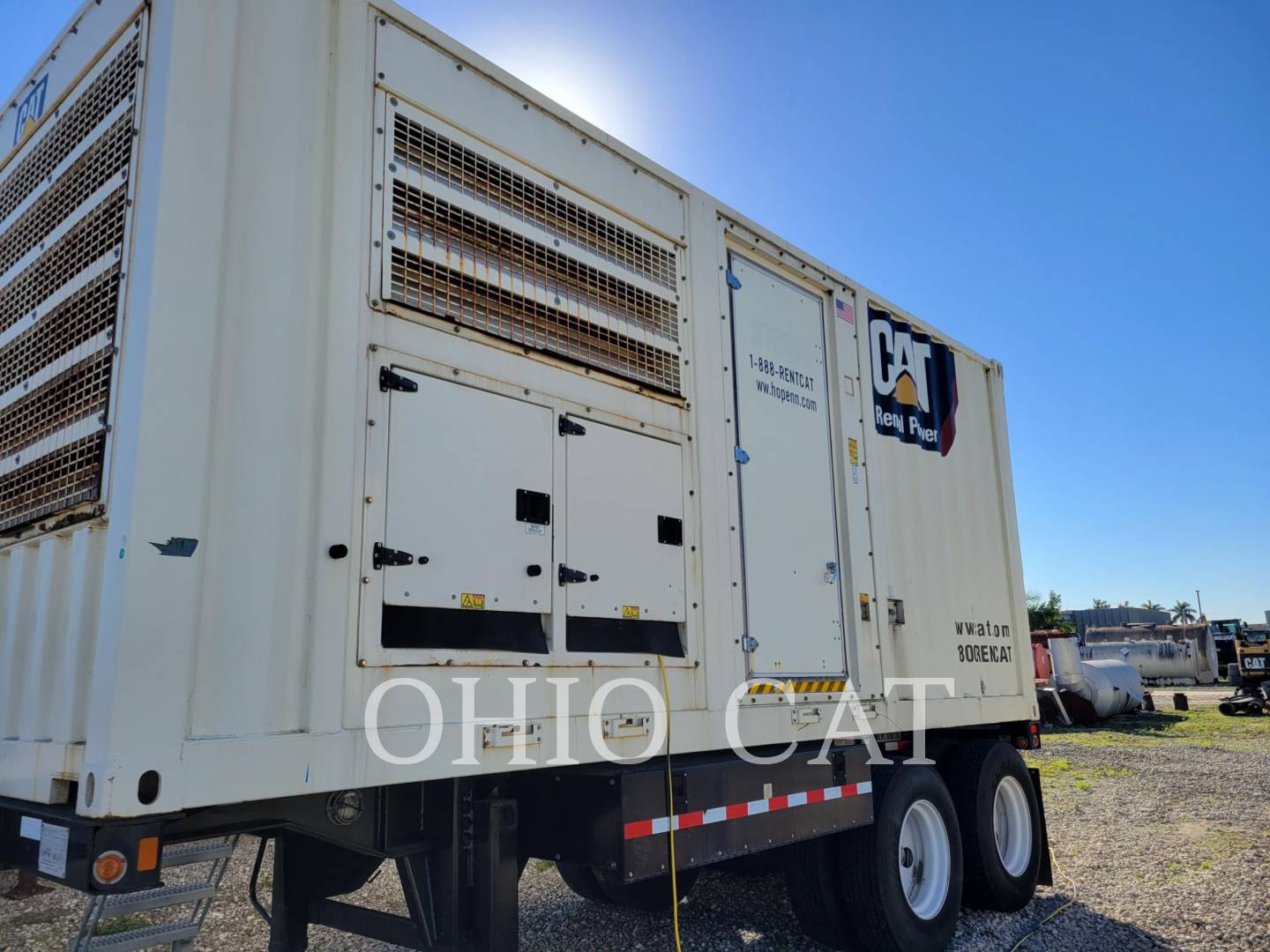 500 KW Caterpillar XQ500, Mobile Generator Set, Diesel, 1800 RPM, 480V, 8800 hours, 2014 - Image 2
