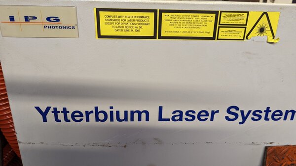 IPG Photonics #YLS-5000-S2, 5000 watt Dual Head Output Ytterbium Fiber Laser Welder, 2012 - Image 10