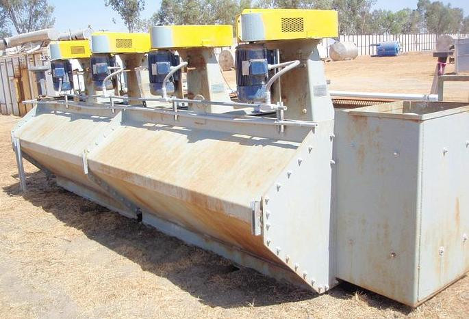 Wemco #66 Standard, Flotation Cells, Bank of 4, Includes feed, discharge, and launder boxes with discharge - Image 2