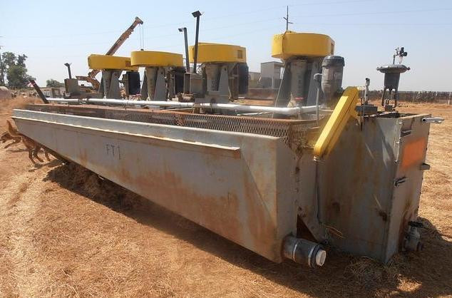 Wemco #66 Standard, Flotation Cells, Bank of 4, Includes feed, discharge, and launder boxes with discharge - Image 8