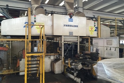 18" x .25" Frohling, 4-Hi reversing cold rolling mill, R to L, upgraded 2012 - Image 1