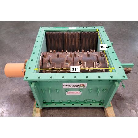 33" x 30" Pennsylvania #CGA-33-30, crusher single roll clinker - Image 4